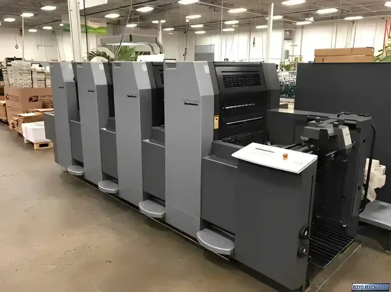Professional book printing equipment