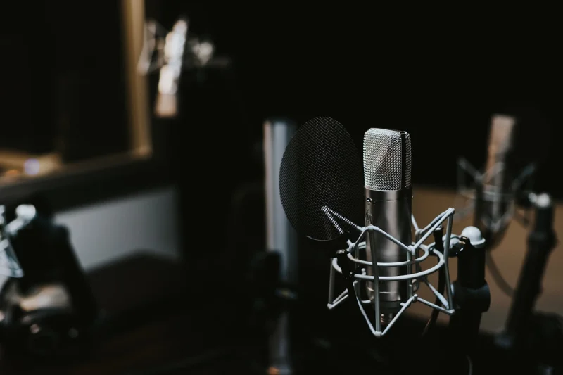 Professional microphone for audiobook narration